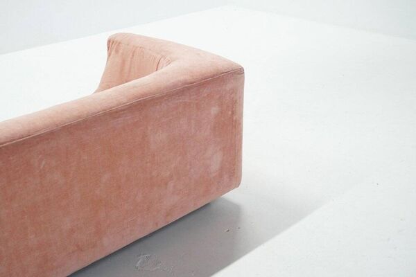 Sofa Elliptique par Bernard Govin pour Saporiti, années 1960.