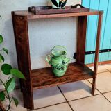 Art Deco solid wood console