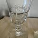 Paire de verre à pied à vin