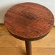 Tabouret tripode en bois
