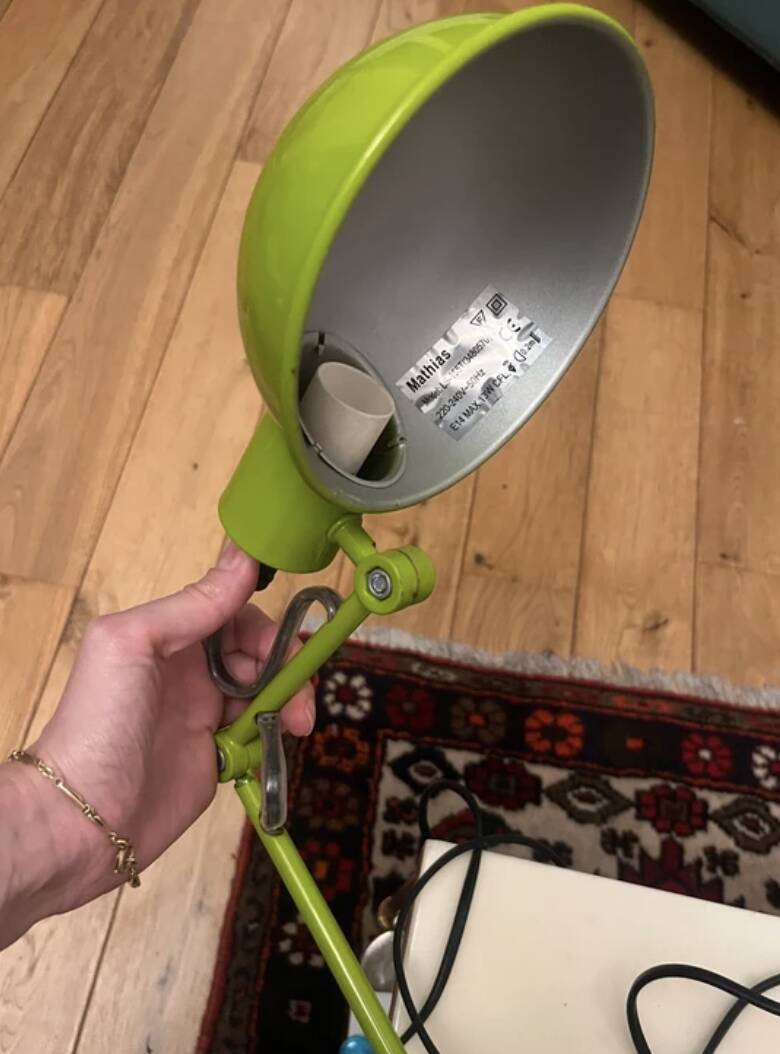 Vintage pop architect's lamp