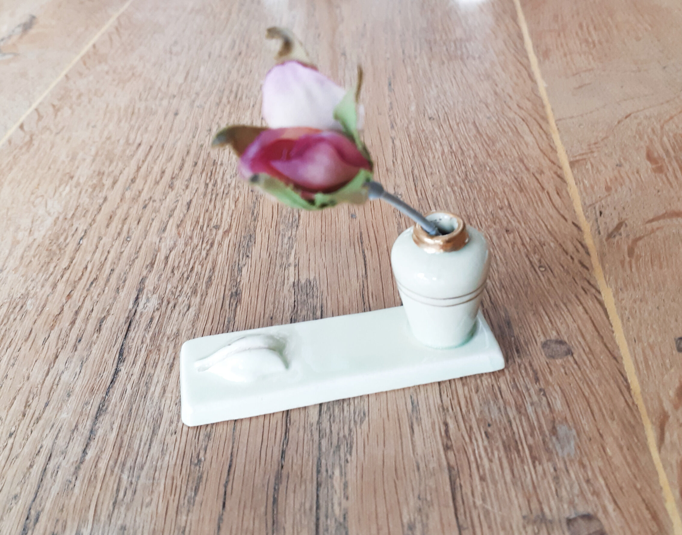 Knife holder mark-place soliflore , art deco, 30s , vintage french