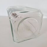 Glass bottle and cork stopper