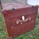 Old mail trunk in zinc