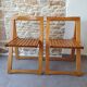 Folding chairs