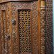 Carved wooden cabinet from the mid-20th century