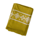 Basque pattern towel, mustard