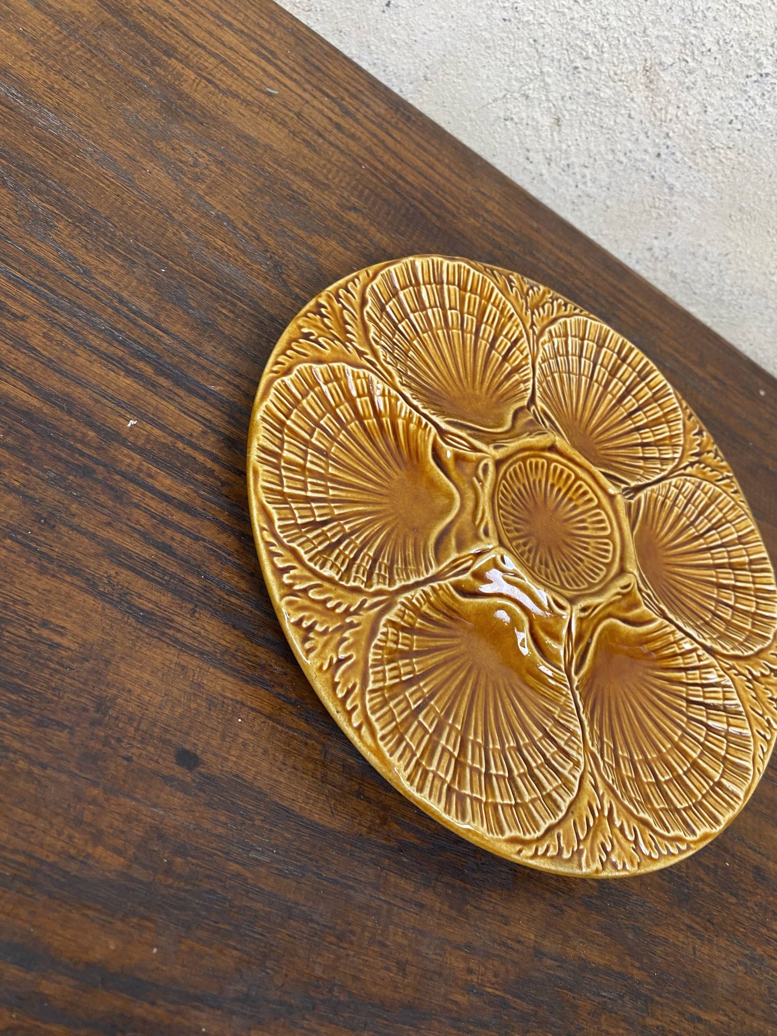 Secla Portugal oyster slip plates