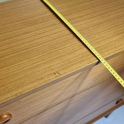 Vintage Scandinavian chest of drawers in teak and teak veneer, 1960s