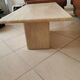 Table basse travertin