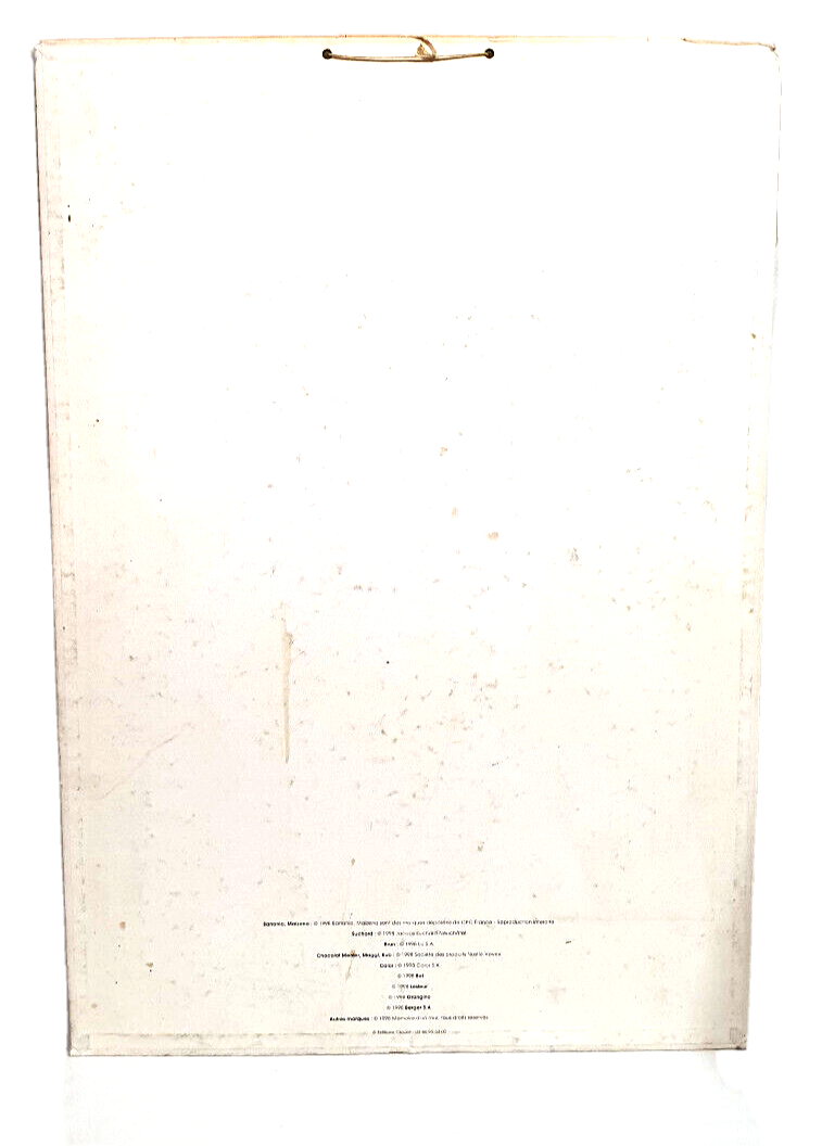 ancienne affiche 46x66 cartonné publicitaire vache qui rit benjamin rabier édition clouet