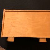 Vintage wooden doll cabinet