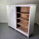 White school cabinet