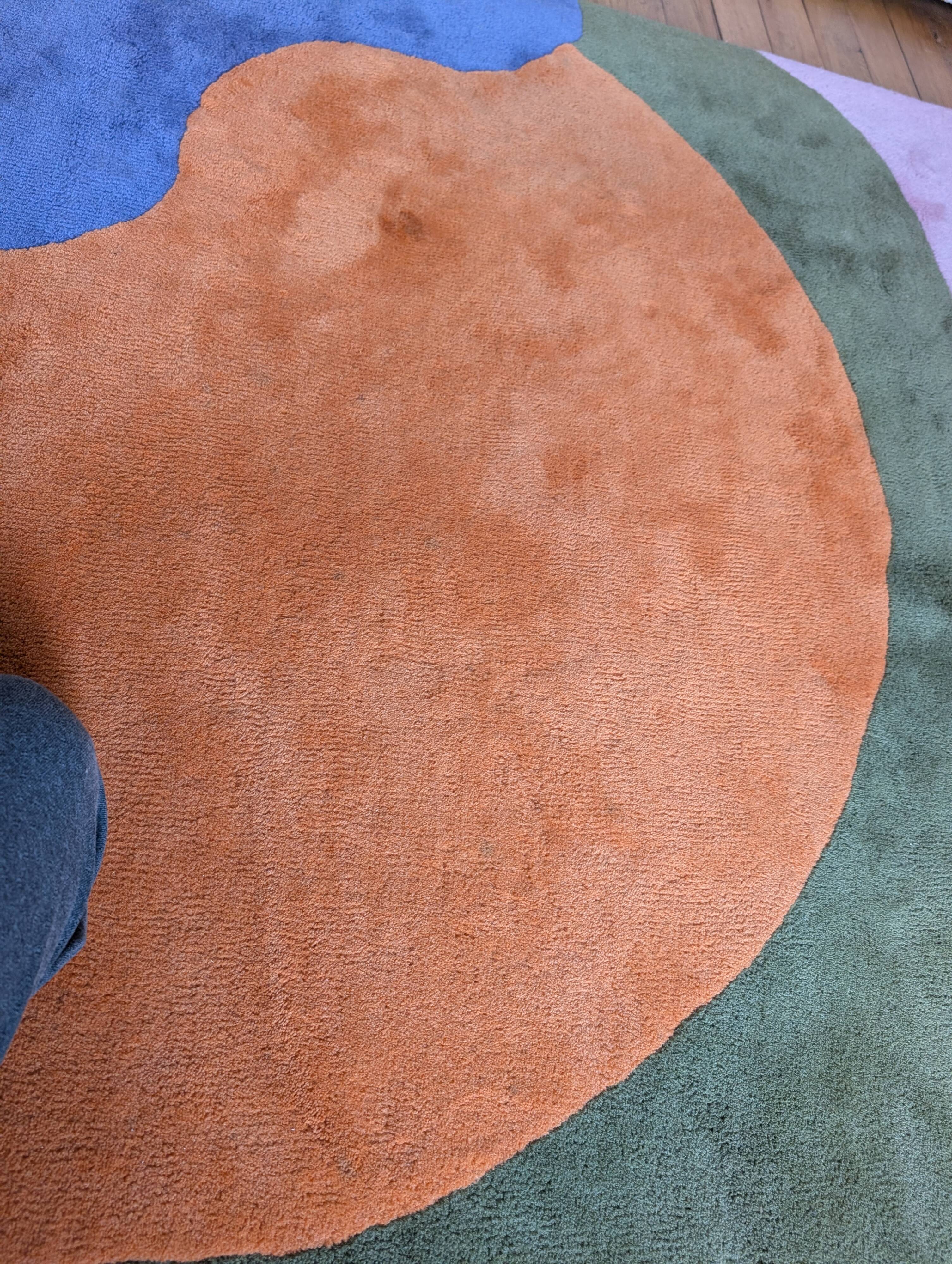 Colour Therapy Rug - hand-tufted wool