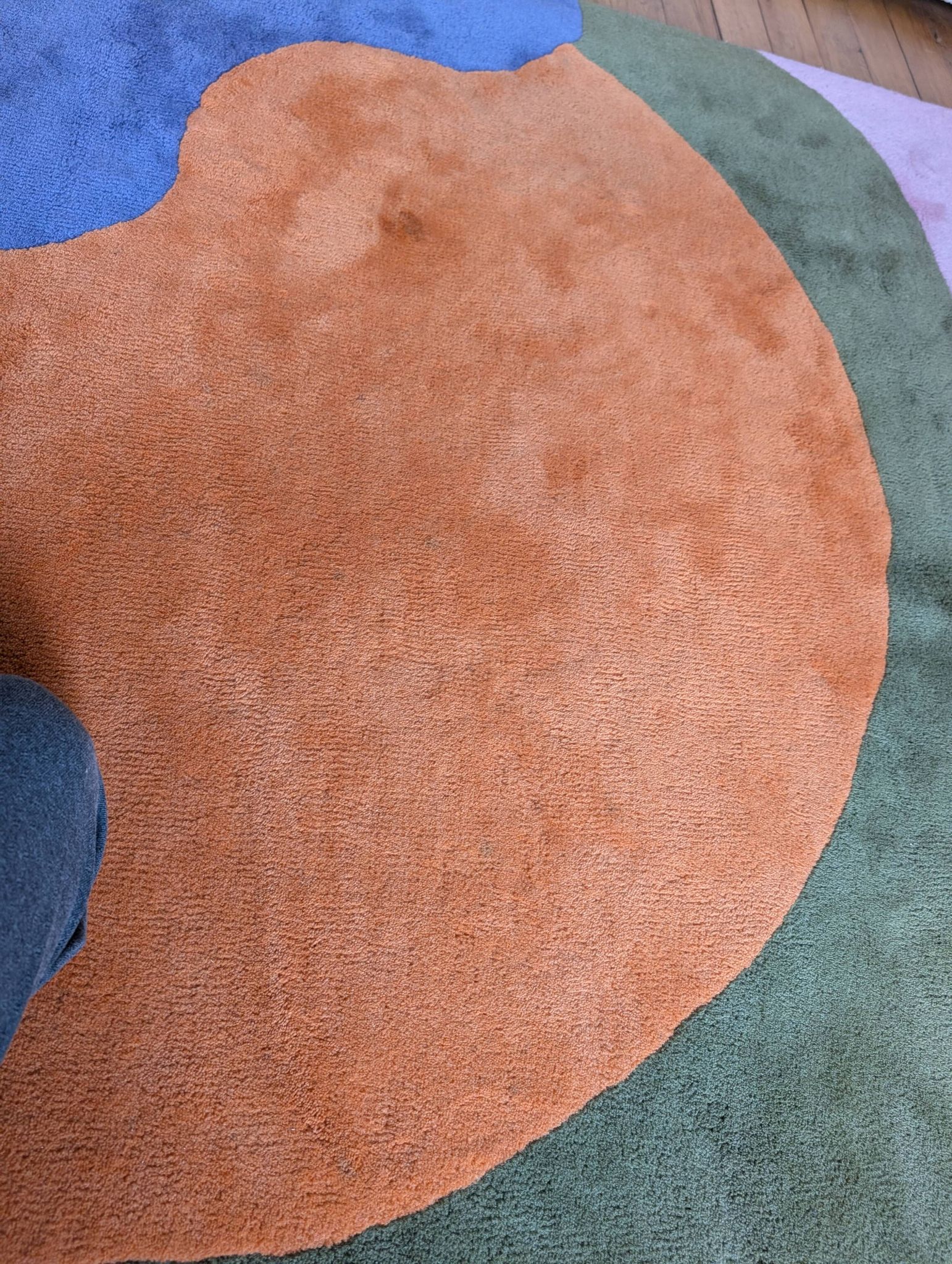 Colour Therapy Rug - hand-tufted wool
