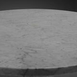 Original "Eros" dining table in Carrara marble by Angelo Mangiarotti, Italy