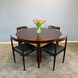 Extendable dining table by Lübke, rosewood, 1960s