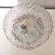 Ceiling lamp or vintage glass wall lamp work made in Italy design 70s