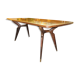 Table with glass top from the 70s