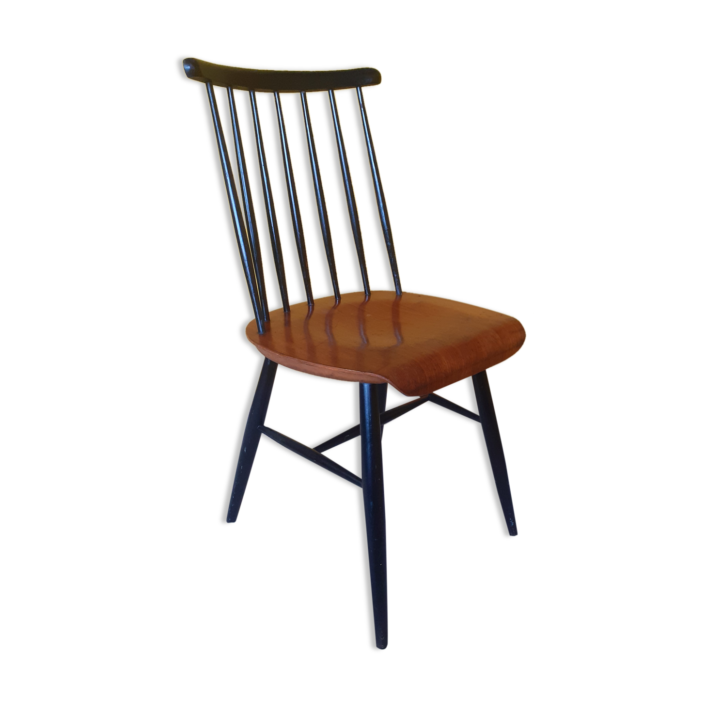 Scandinavian chair ' fanett ' by Ilmari Tapiovaara circa 1960