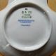 LIMOGES "Parsifal" 2 empty shell-shaped bowls decorated with birds Bernardaud & Co.