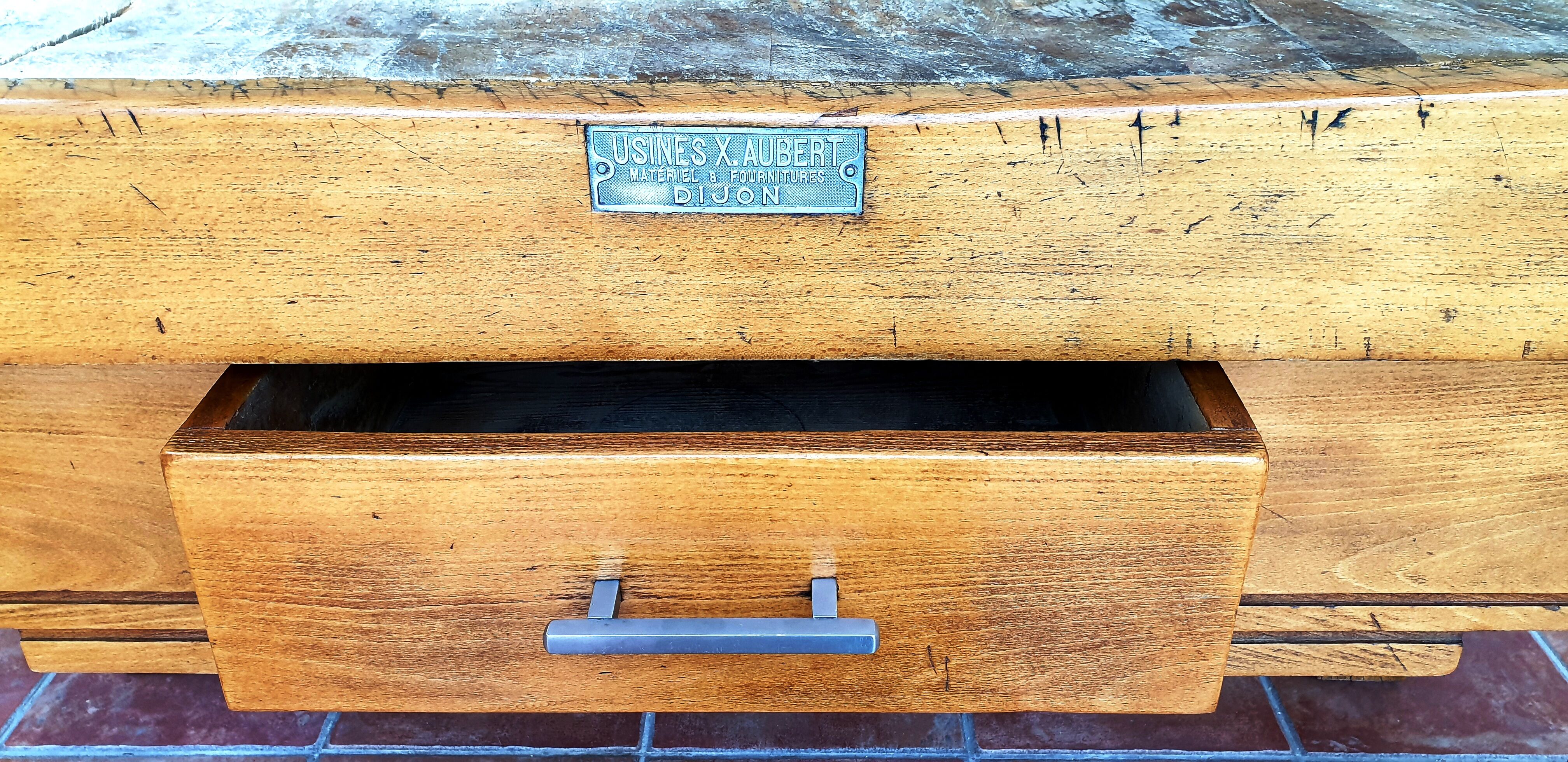 Billot de boucher xavier Aubert Dijon 1950