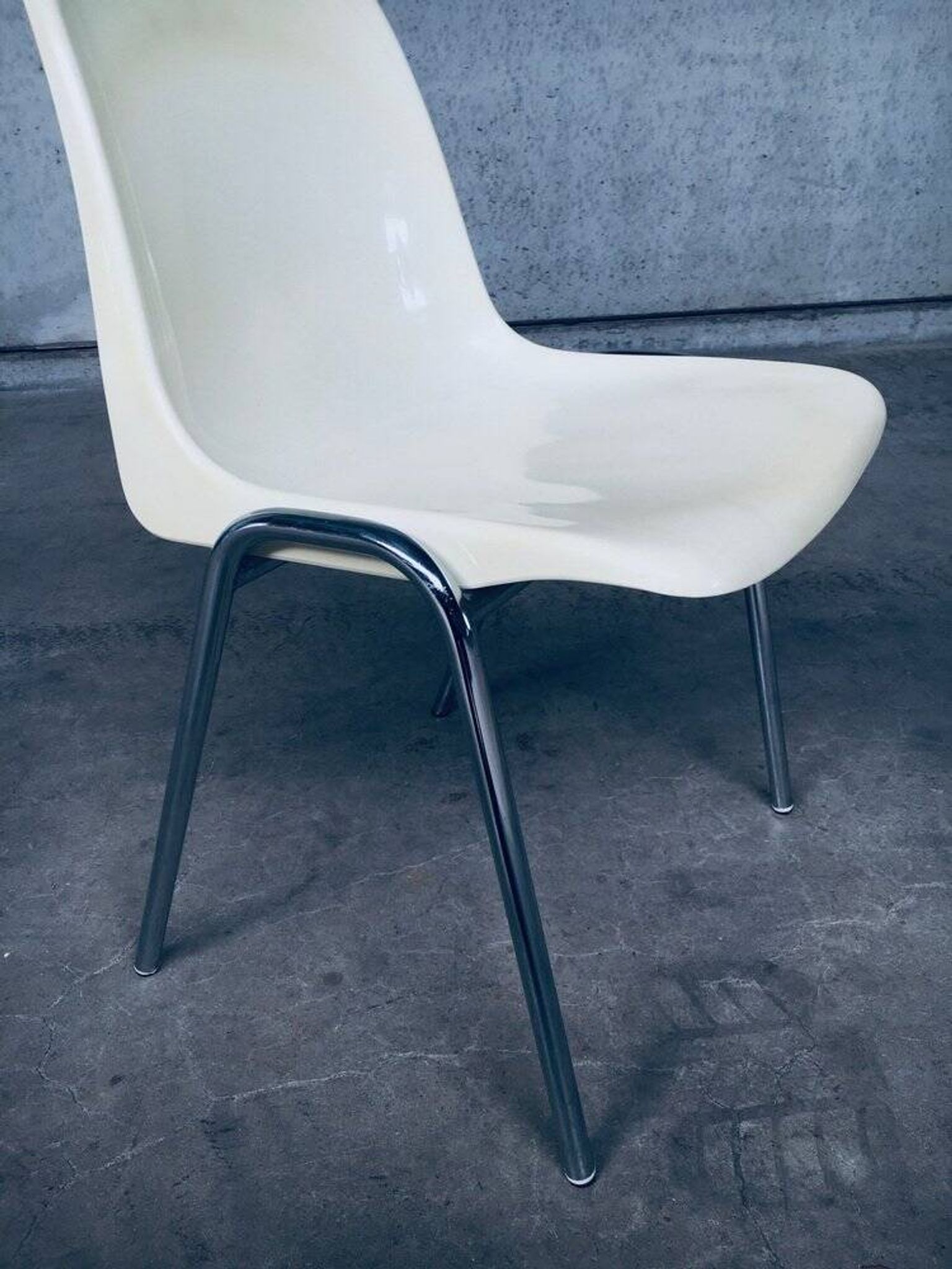 Orly Stacking Chairs by Bruno Pollak for Solo, Germany, 1979, Set of 8