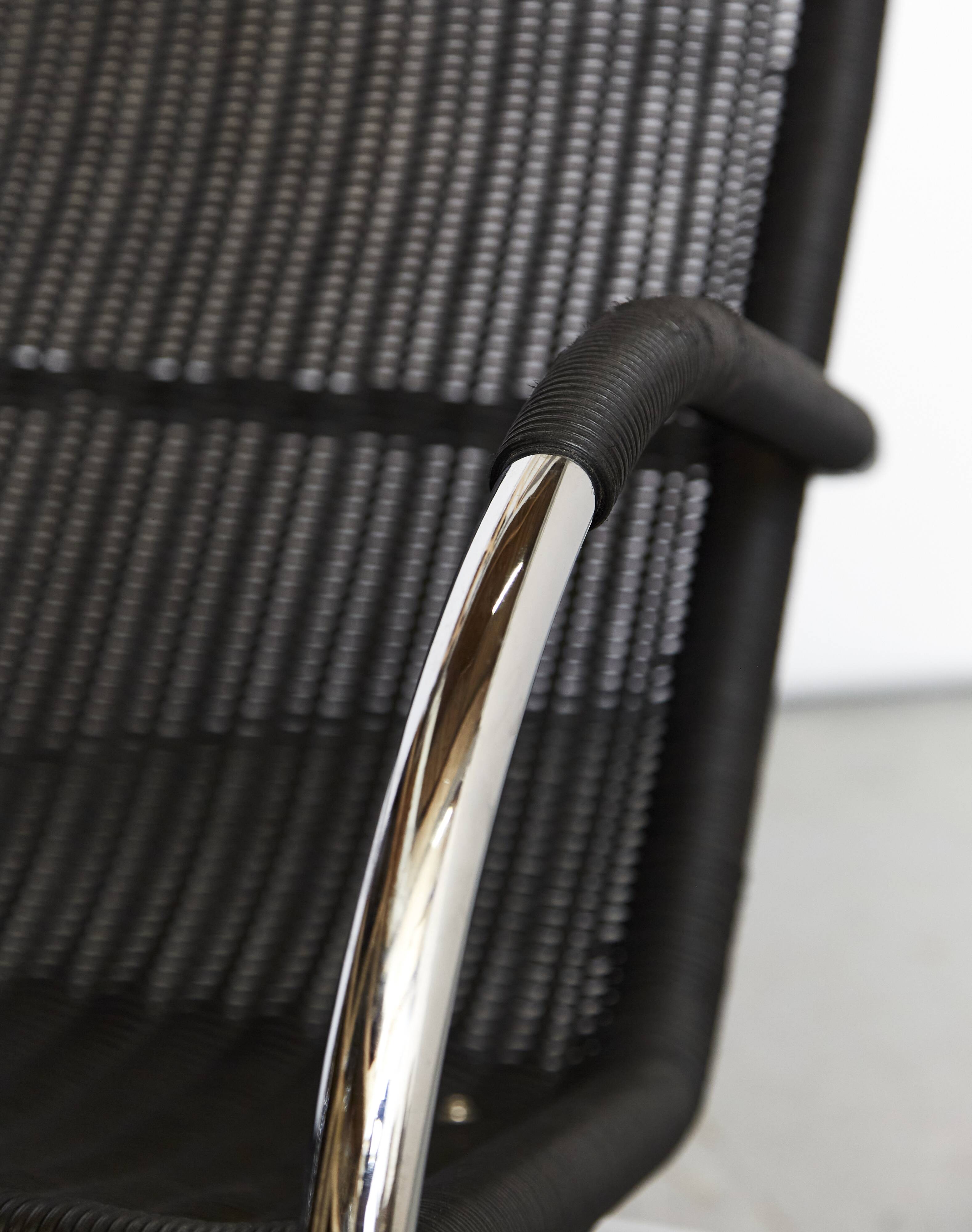 Anton Lorenz cantilever chair D35 & ottoman C35 for Tecta