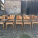 Lot de 50 chaises bistrot empilables vintage 