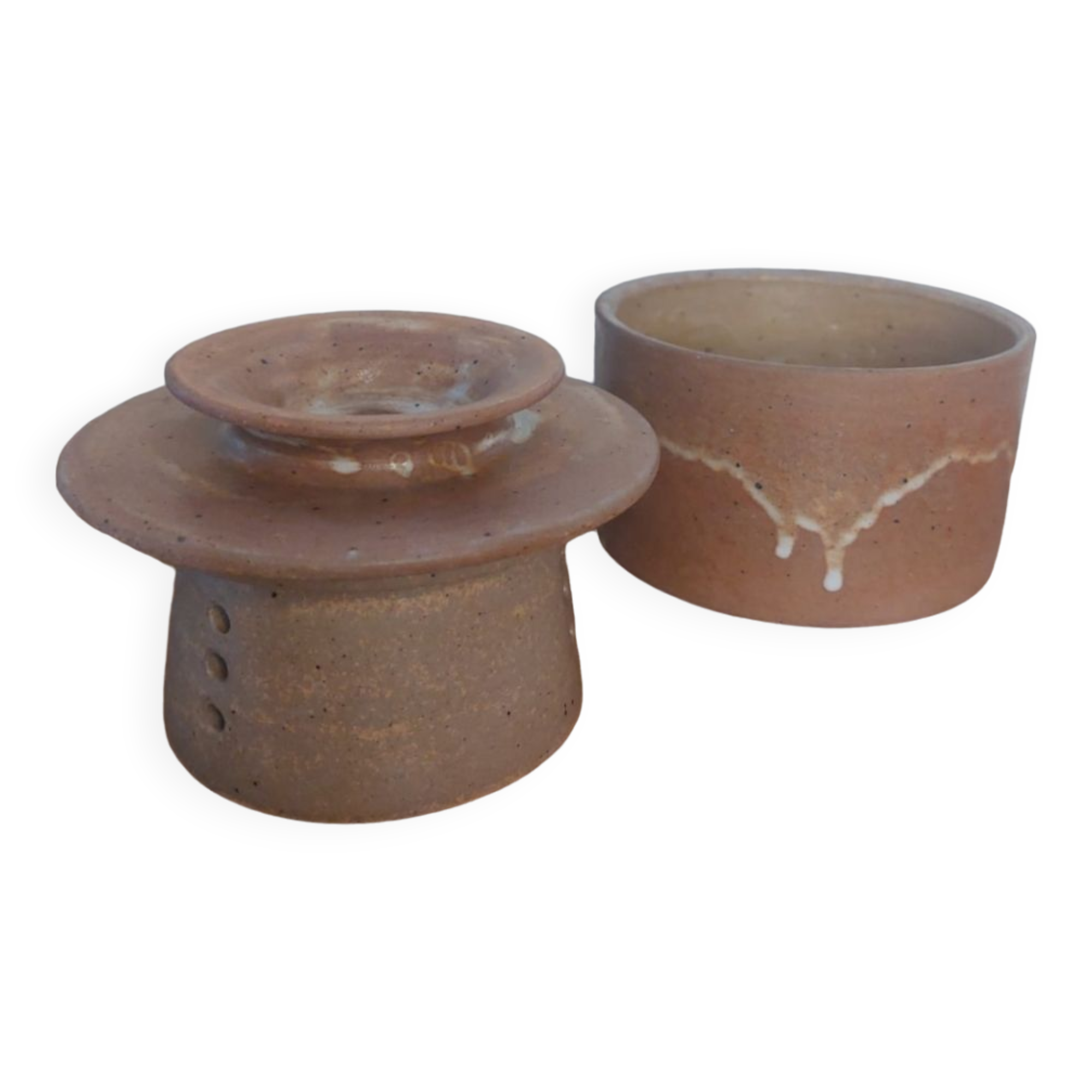 Butter dish in sandstone