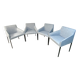 Set  de 4 fauteuils design Arper Saari