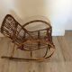 Rocking chair enfant rotin