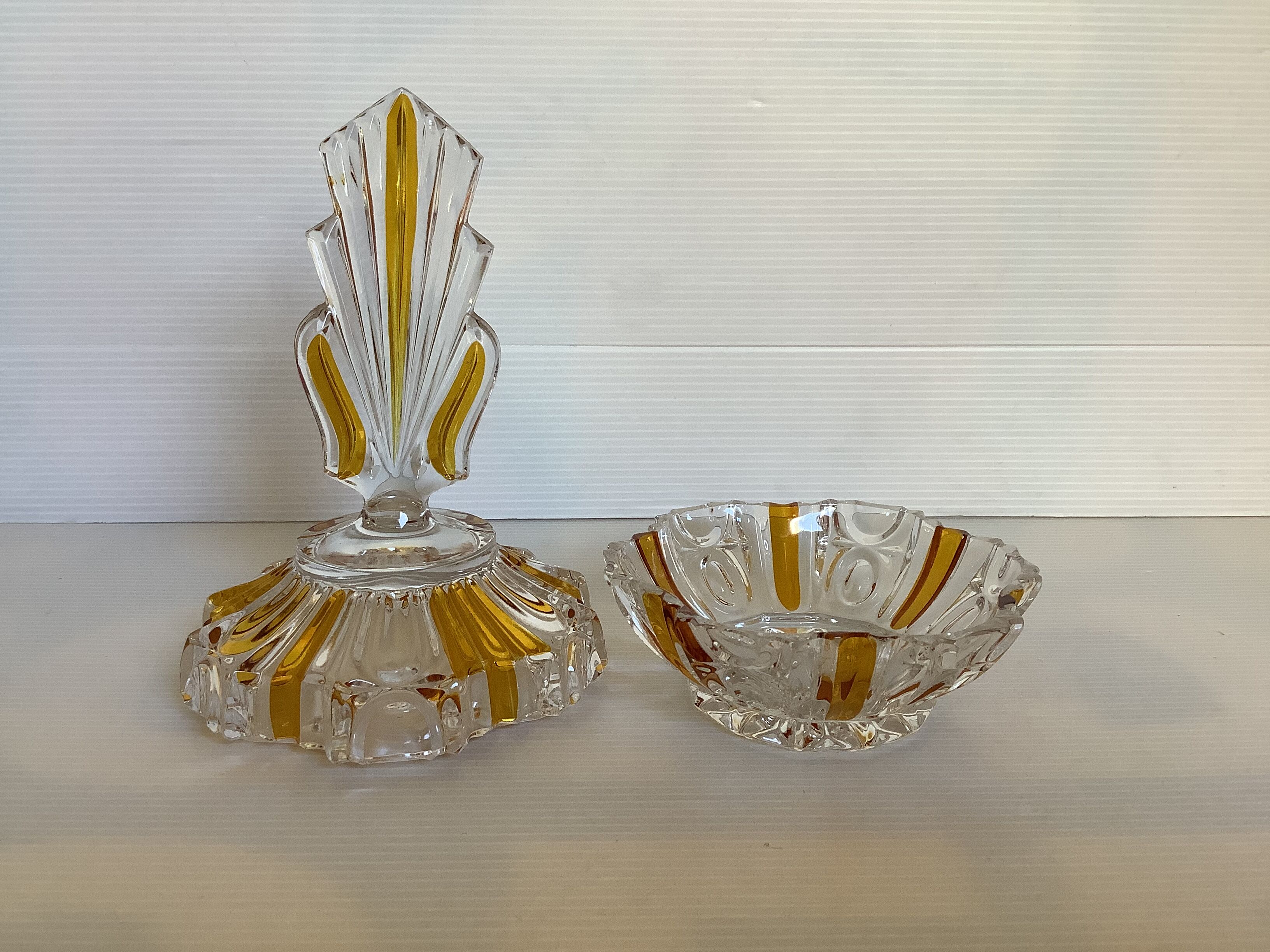 Old art deco jewelry box