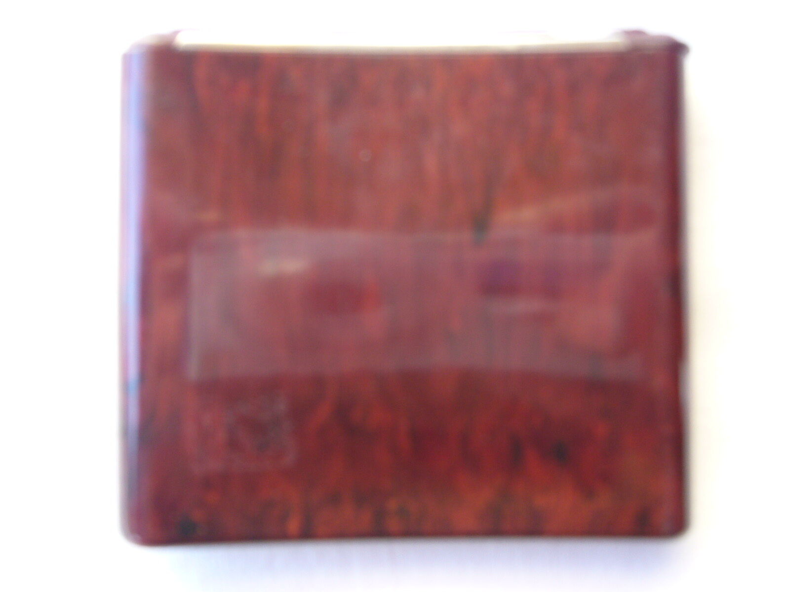 Art deco cigarette case in bakelite