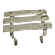 Petit tabouret à lattes, marchepied