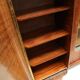 Large vintage burl walnut Art Deco cabinet made in the 1930s