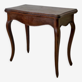 Louis Philippe mahogany games table