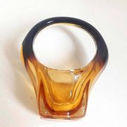 Vase or basket shape Murano Height 21.2 cm