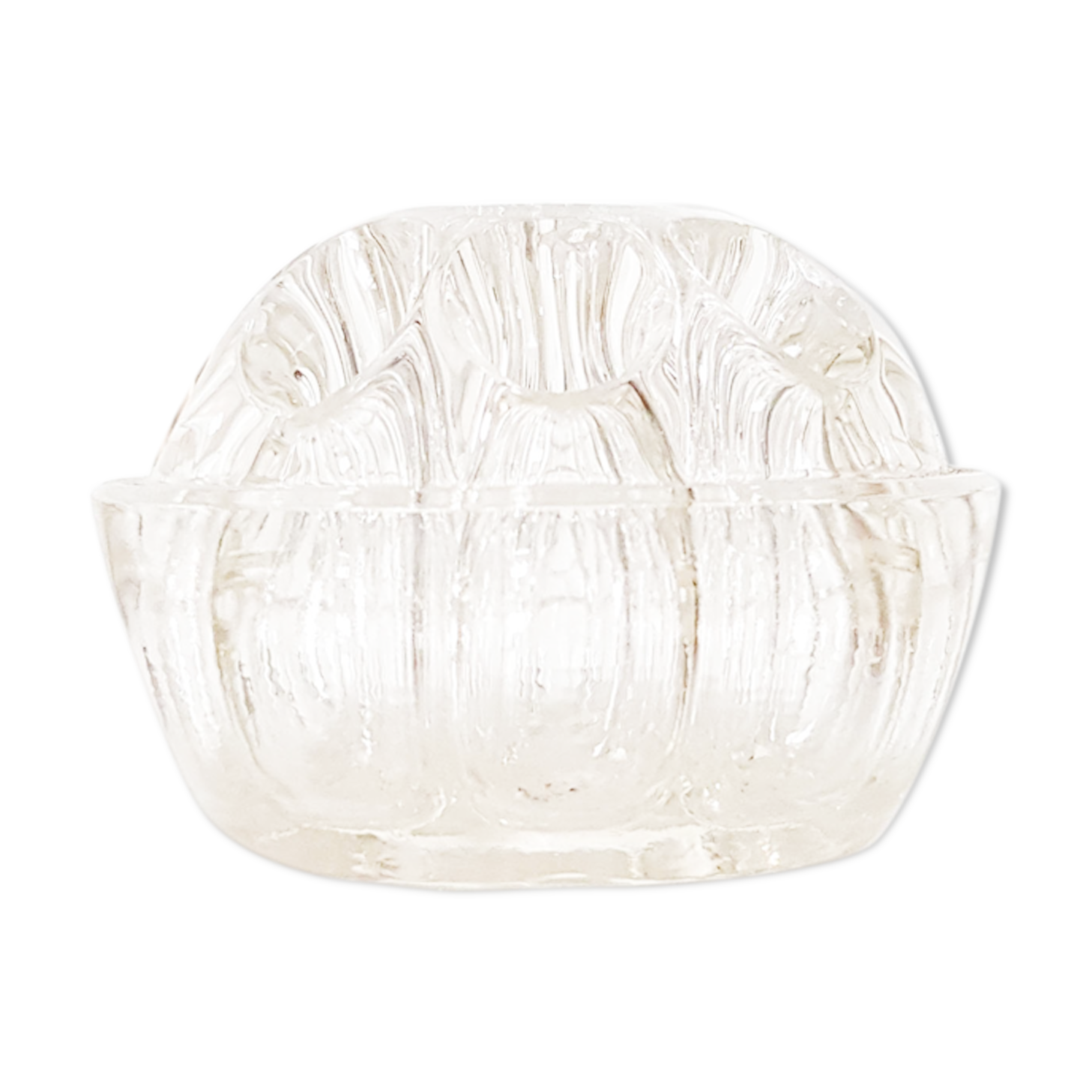 Vintage glass flower spade