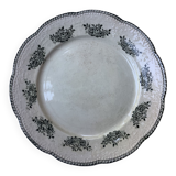 Series of 10 plates Terre de fer badonviller