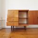 Commode vintage 4 tiroirs 1 porte