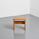 Solid pine stool Les Arcs.