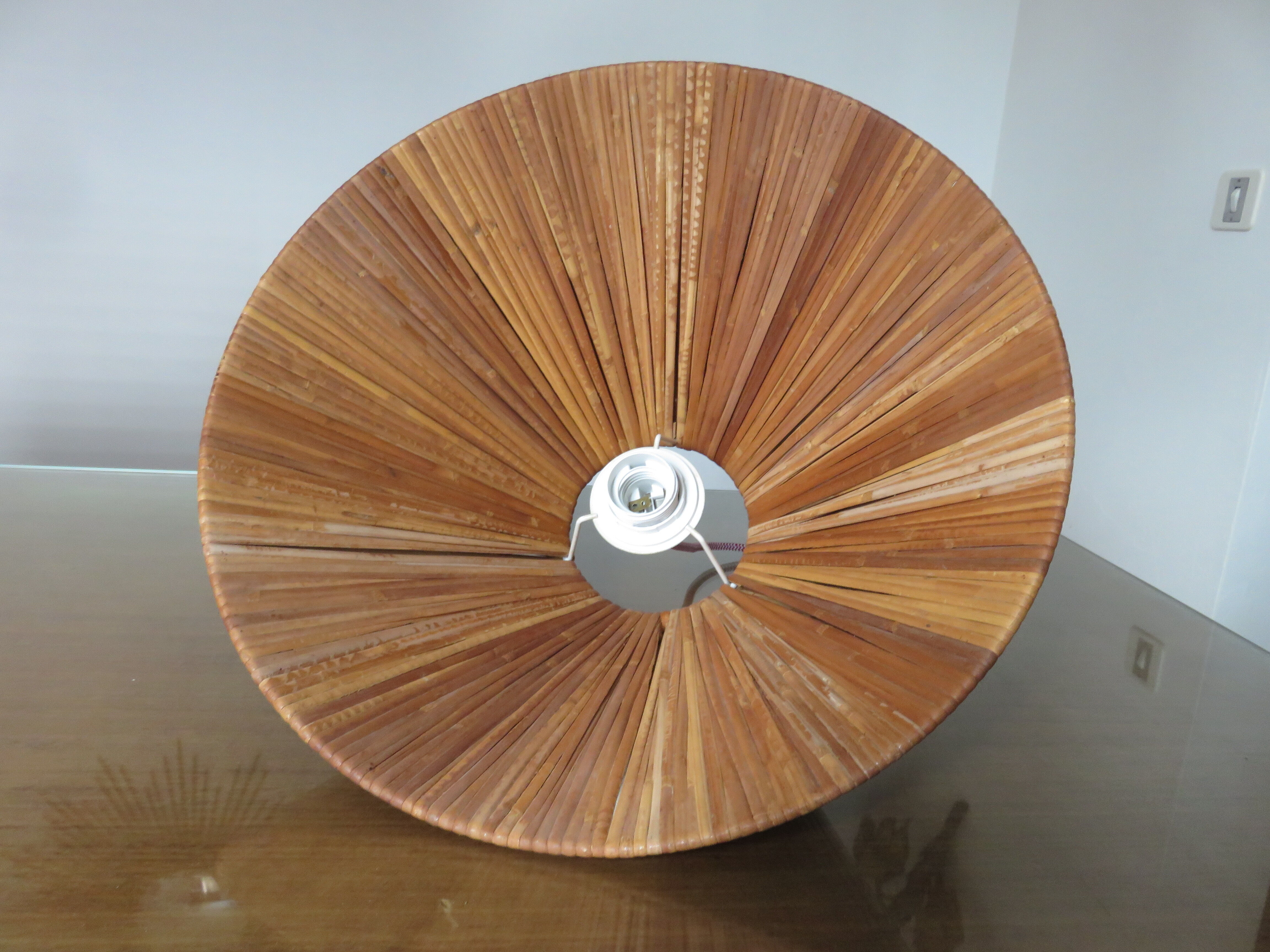 Suspension in rattan bamboo 60 years 70
