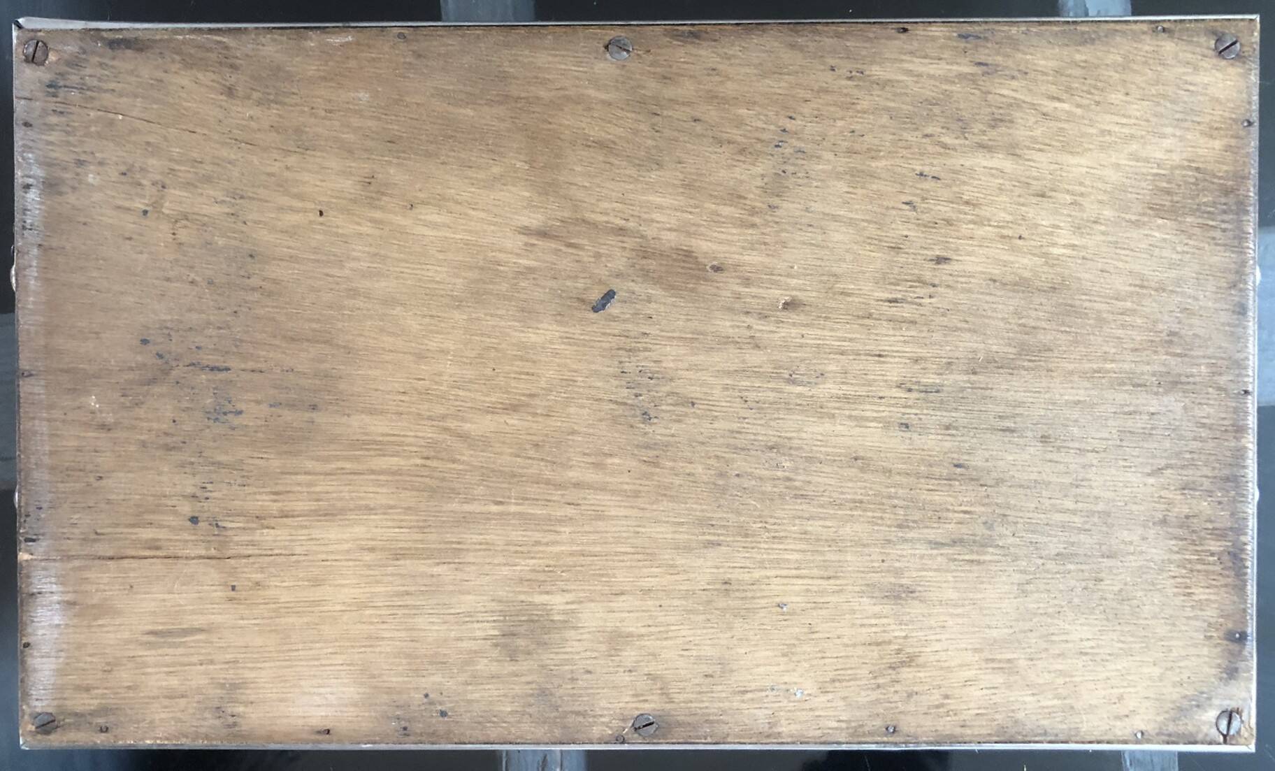 Plateau à service Art-Déco – Peinture sous verre & nacre