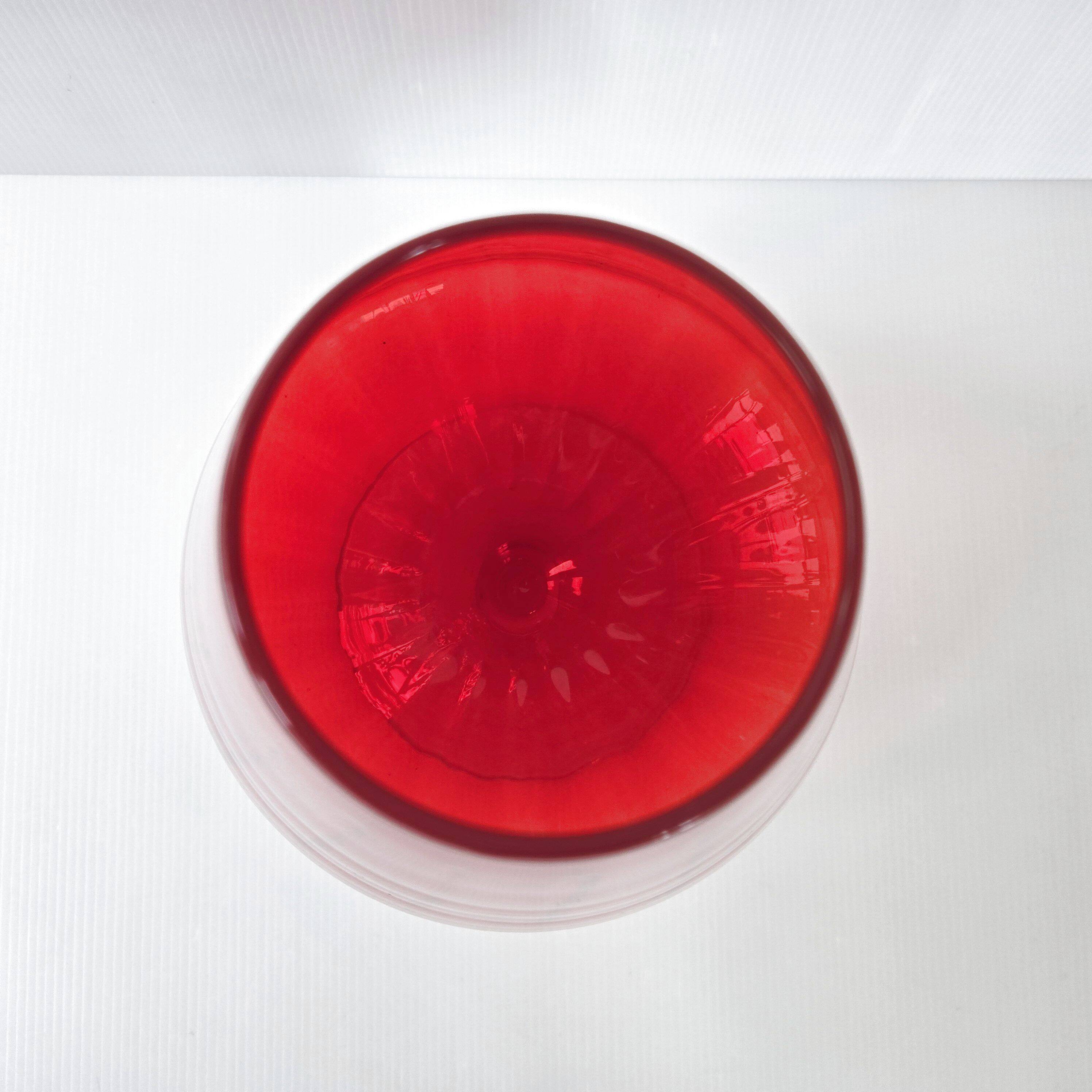 Vintage Empoli cup vase 1970