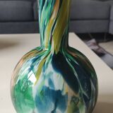 Fidrio Fiesta Globe/Ball Design Vase. Speckled