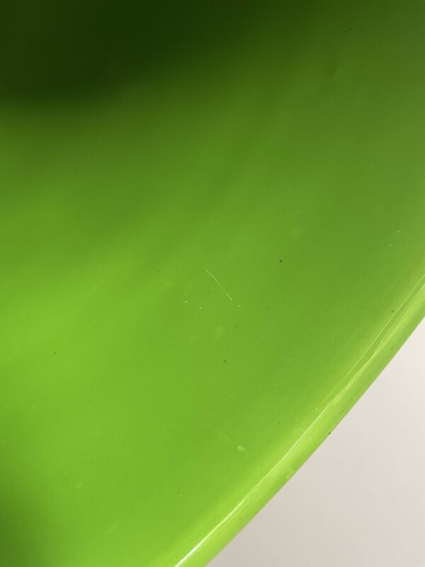 Cache-pot vert vernissé