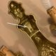 Applique double Style Louis XV en bronze doré époque XXe.