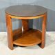 Table Guéridon en Loupe d’Amboine, Art Déco – 1930