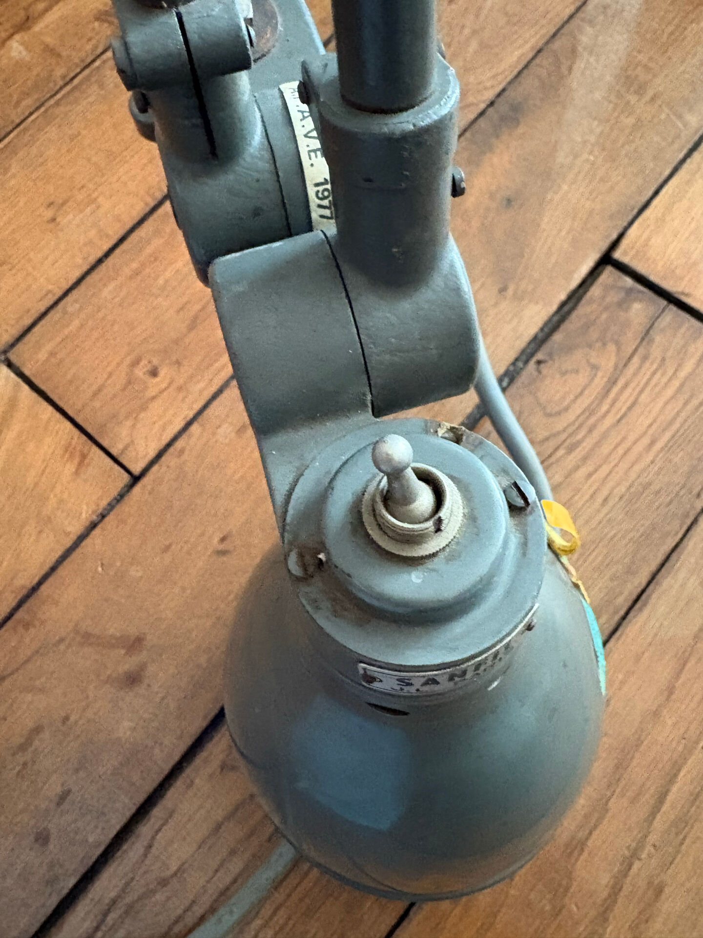 Industrial lamp architect workshop SANFIL Paris 1950